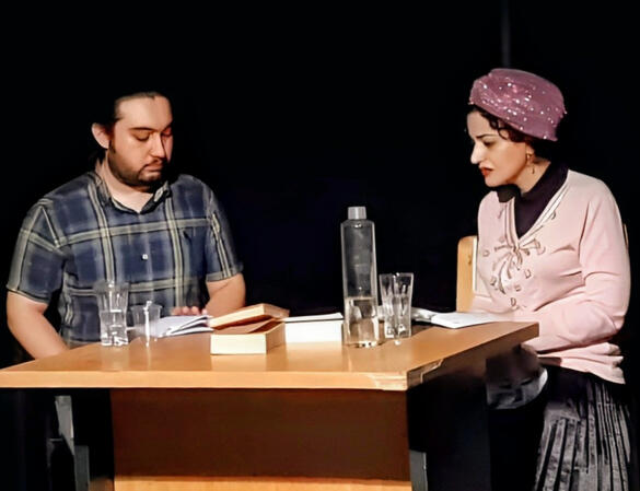 Partners In Crime Play Reading in Simorgh Hall